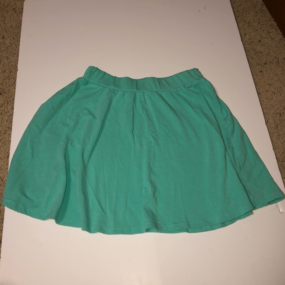 Mint skater skirt